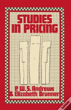 Capa do artigo Studies In Pricing