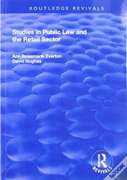 Capa do artigo Studies In Public Law And The Retail Sector