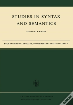 Capa do artigo Studies In Syntax And Semantics