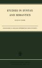 Studies In Syntax And Semantics - Preview