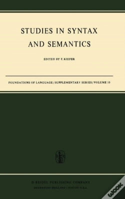 Capa do artigo Studies In Syntax And Semantics