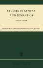 Studies In Syntax And Semantics - Preview