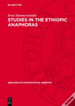 Capa do artigo Studies In The Ethiopic Anaphoras