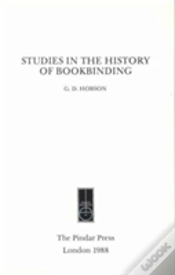 Capa do artigo Studies In The History Of Bookbinding
