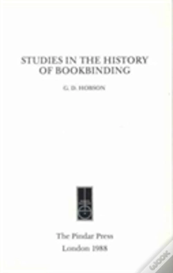 Capa do artigo Studies In The History Of Bookbinding