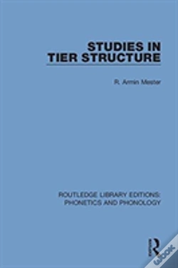 Capa do artigo Studies In Tier Structure