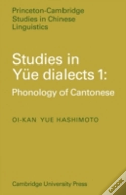 Capa do artigo Studies In Yue Dialects 1