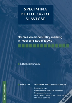Capa do artigo Studies On Evidentiality Marking In West And South Slavic