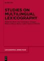 Studies On Multilingual Lexicography - Preview