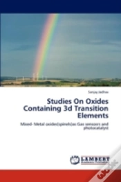 Capa do artigo Studies On Oxides Containing 3d Transition Elements