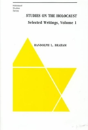 Studies On The Holocaust Â€“ Selected Writings - Preview
