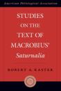 Studies On The Text Of Macrobius' Saturnalia - Preview
