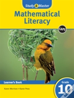 Capa do artigo Study & Master Mathematical Literacy Learner'S Book Grade 10 English