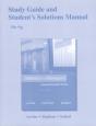 Study Guide And Student'S Solutions Manual Statistics For Managers Using Microsoft Excel - Preview