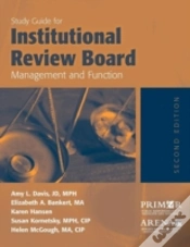 Capa do artigo Study Guide For Institutional Review Board Management And Function