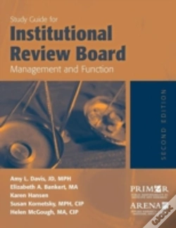 Capa do artigo Study Guide For Institutional Review Board Management And Function