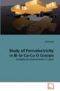 Study Of Ferroelectricity In Bi-Sr-Ca-Cu-O Glasses - Preview