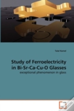 Capa do artigo Study Of Ferroelectricity In Bi-Sr-Ca-Cu-O Glasses