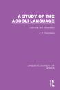 Study Of The Acooli Language - Preview