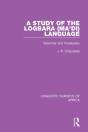 Study Of The Logbara (Ma'Di) Language - Preview