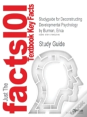 Capa do artigo Studyguide For Deconstructing Developmental Psychology By Burman, Erica, Isbn 9780415395625