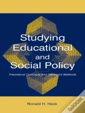 Studying Educational And Social Policy