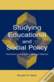 Capa do artigo Studying Educational And Social Policy : Theoretical Concepts And Research Methods