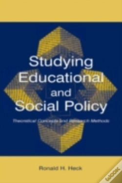 Capa do artigo Studying Educational And Social Policy : Theoretical Concepts And Research Methods