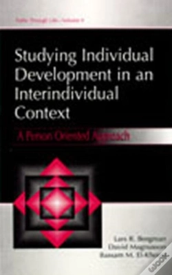 Capa do artigo Studying Individual Development In An Interindividual Context