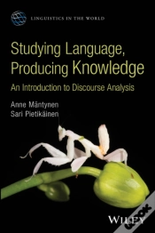 Capa do artigo Studying Language, Producing Knowledge