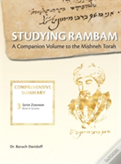 Capa do artigo Studying Rambam. A Companion Volume To The Mishneh Torah.