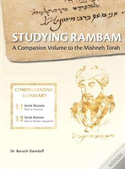 Capa do artigo Studying Rambam. A Companion Volume To The Mishneh Torah.