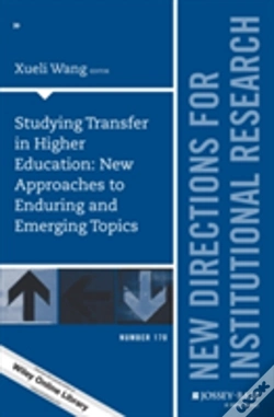 Capa do artigo Studying Transfer In Higher Education: New Approaches To Enduring And Emerging Topics