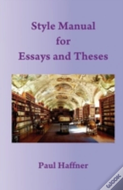 Capa do artigo Style Manual For Essays And Theses