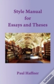 Capa do artigo Style Manual For Essays And Theses