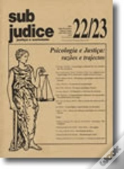 Capa do artigo Sub Judice 22/23 - Psicologia e Justiça