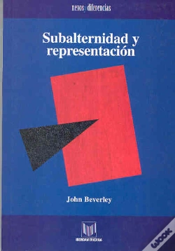 Capa do artigo Subalternidad Y Representación. Debates En Teor¡A Cultural.