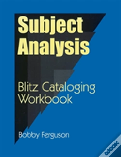 Capa do artigo Subject Analysis