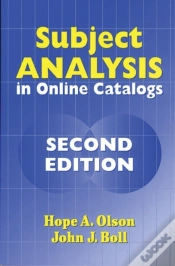 Capa do artigo Subject Analysis In Online Catalogs, 2nd Edition