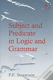 Capa do artigo Subject And Predicate In Logic And Grammar