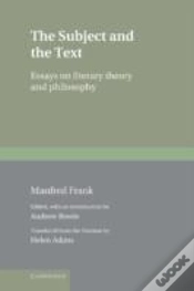 Capa do artigo Subject And The Text