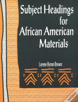 Capa do artigo Subject Headings For African American Materials