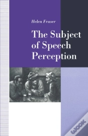 Capa do artigo Subject Of Speech Perception