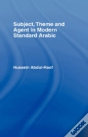 Capa do artigo Subject, Theme And Agent In Modern Standard Arabic