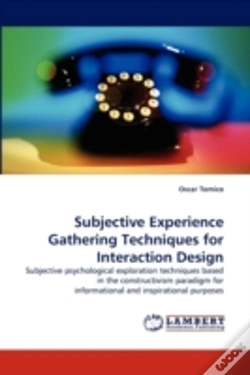 Capa do artigo Subjective Experience Gathering Techniques For Interaction Design
