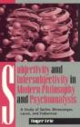 Subjectivity And Intersubjectivity In Modern Philosophy And Psychoanalysis - Preview