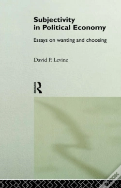 Capa do artigo Subjectivity In Political Economy