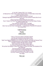 Capa do artigo Submissions Poetry 1996-2016