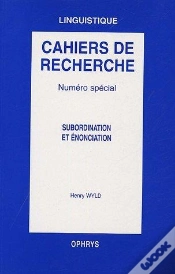 Capa do artigo Subordination Et Enonciation