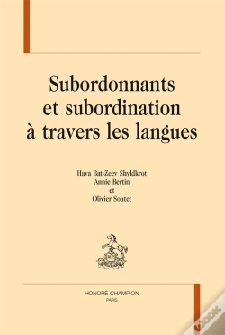 Capa do artigo Subordonnants Et Subordination A Travers Les Langues
